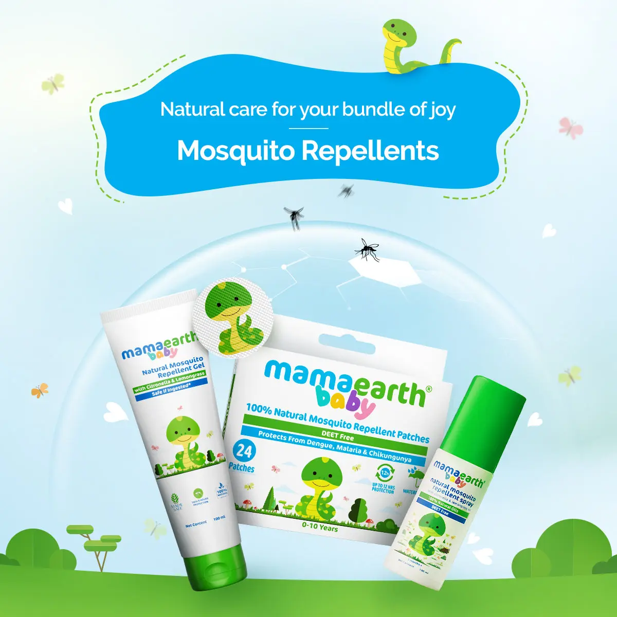 Baby 100% Natural Mosquito Repellent Patches - Image 7