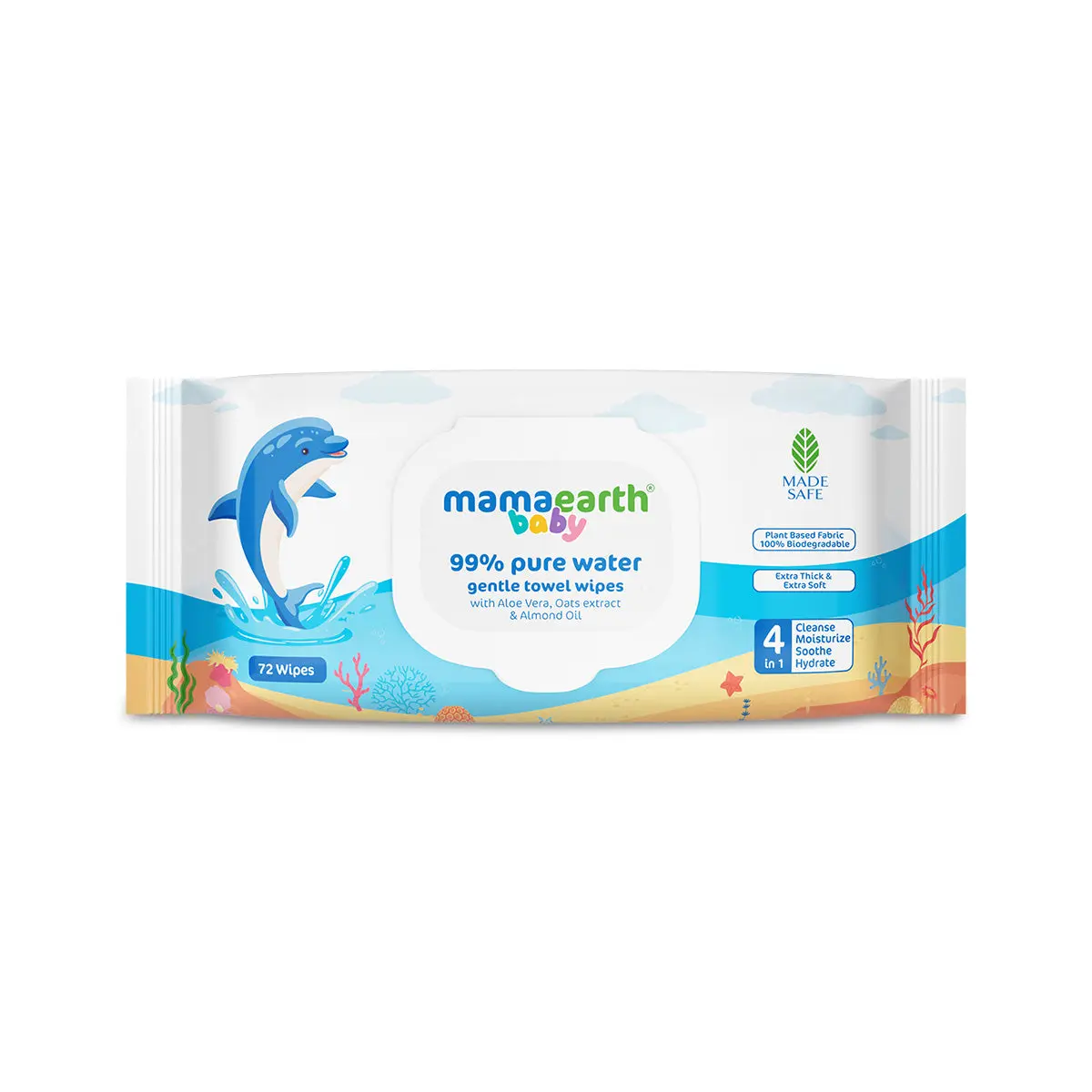 Baby 99% Pure Water Gentle Towel Wipes - Image 7