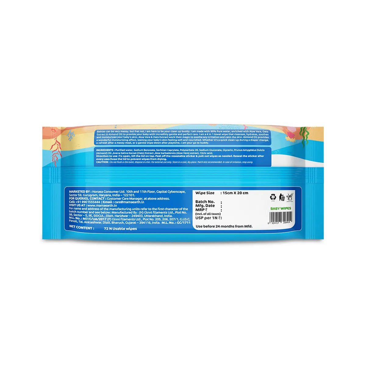 Baby 99% Pure Water Gentle Towel Wipes - Image 8