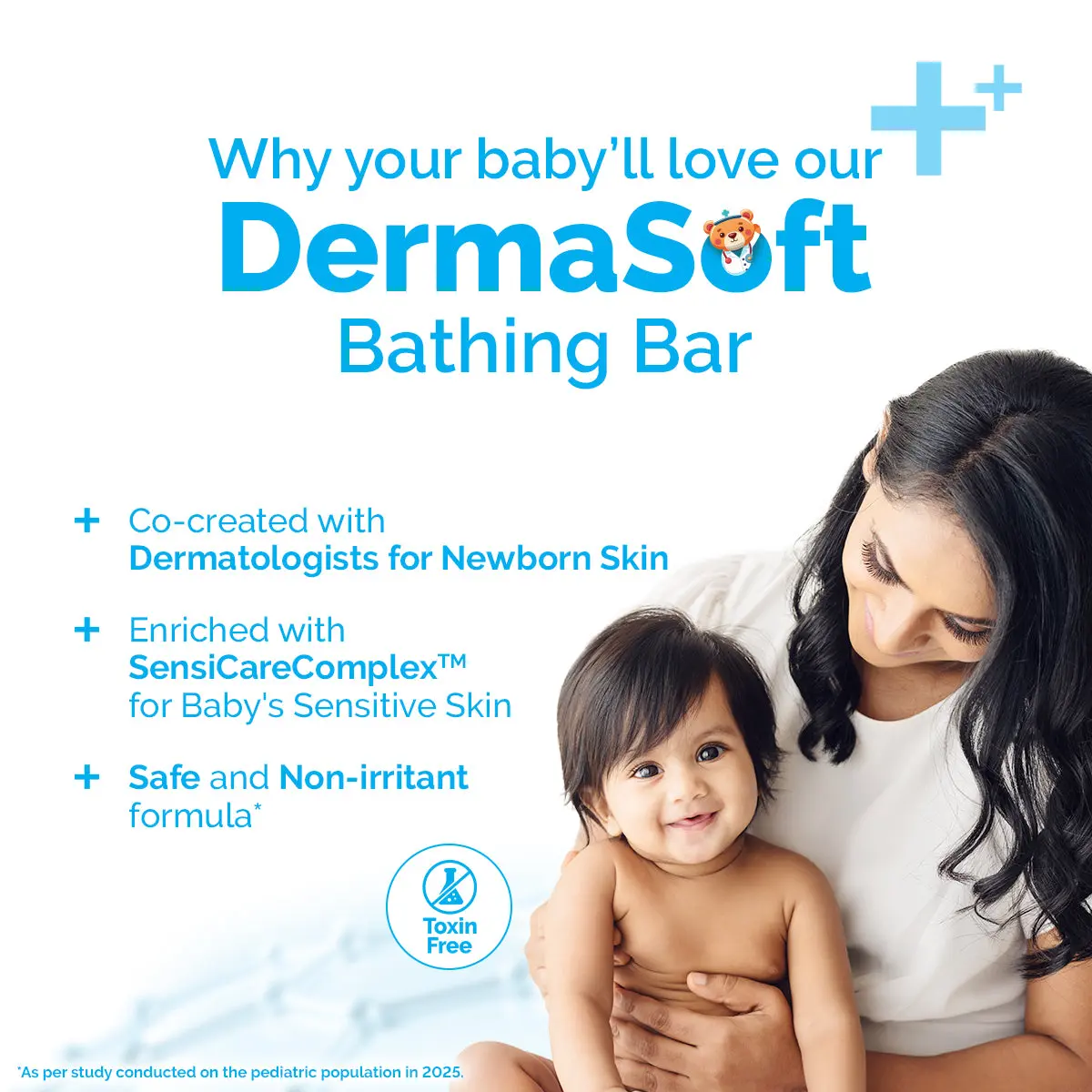 Baby Dermasoft Bathing Bar - Image 3