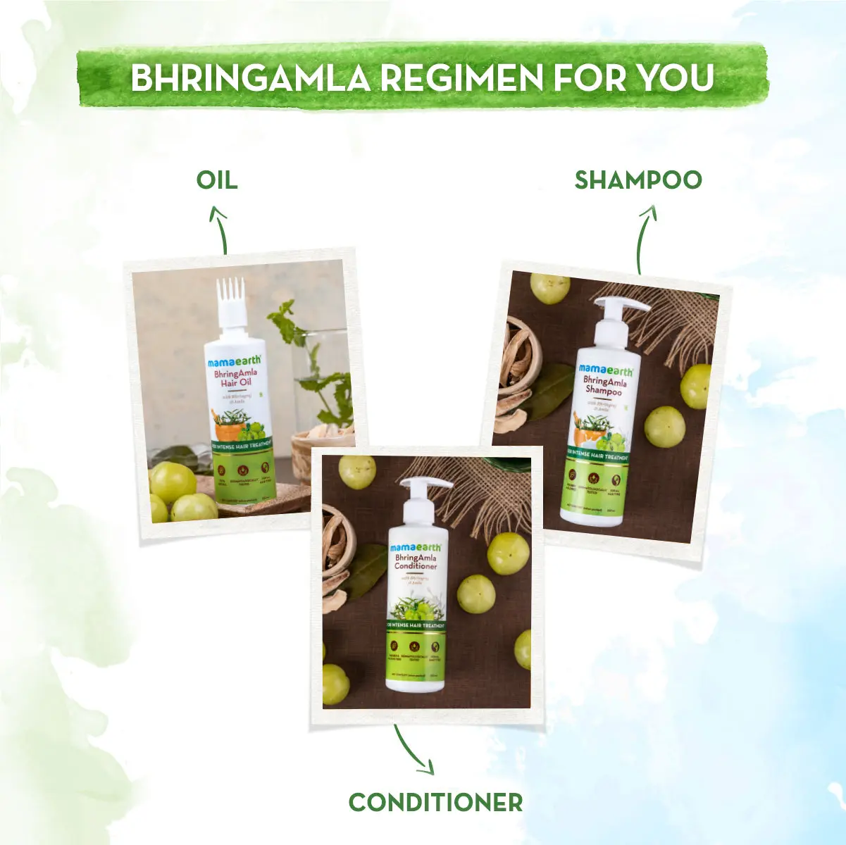 Bhringamla Conditioner With Bhringraj & Amla For Intense Hair Treatment - Image 6