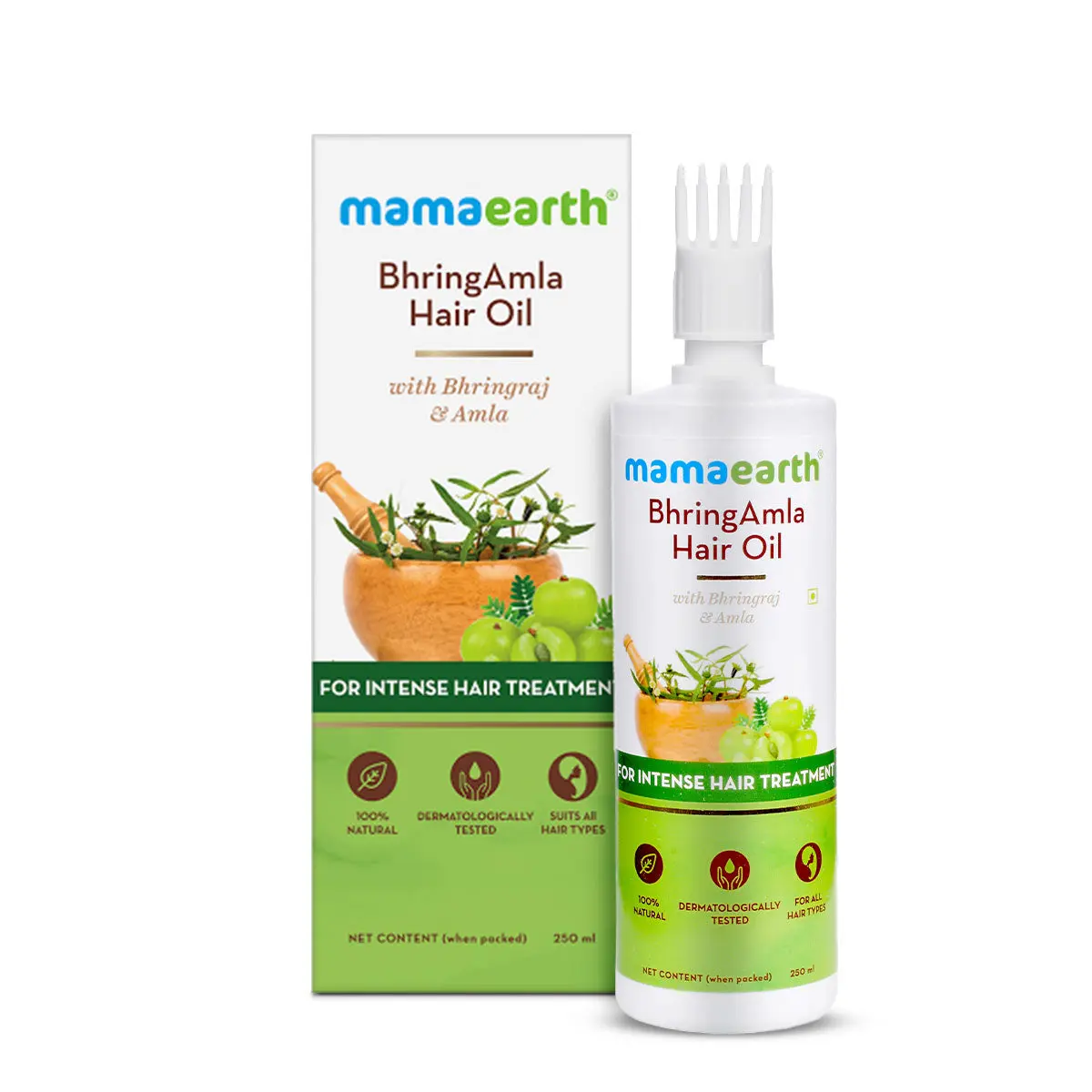 Bhringamla Hair Oil With Bhringraj & Amla For Intense Hair Treatment - Image 8