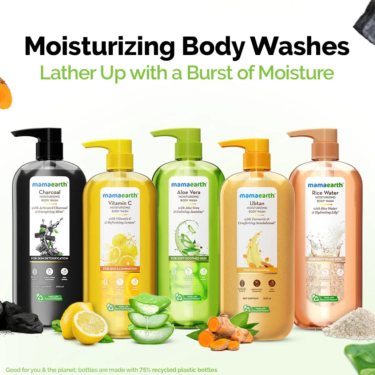 Charcoal Moisturizing Body Wash - Image 24