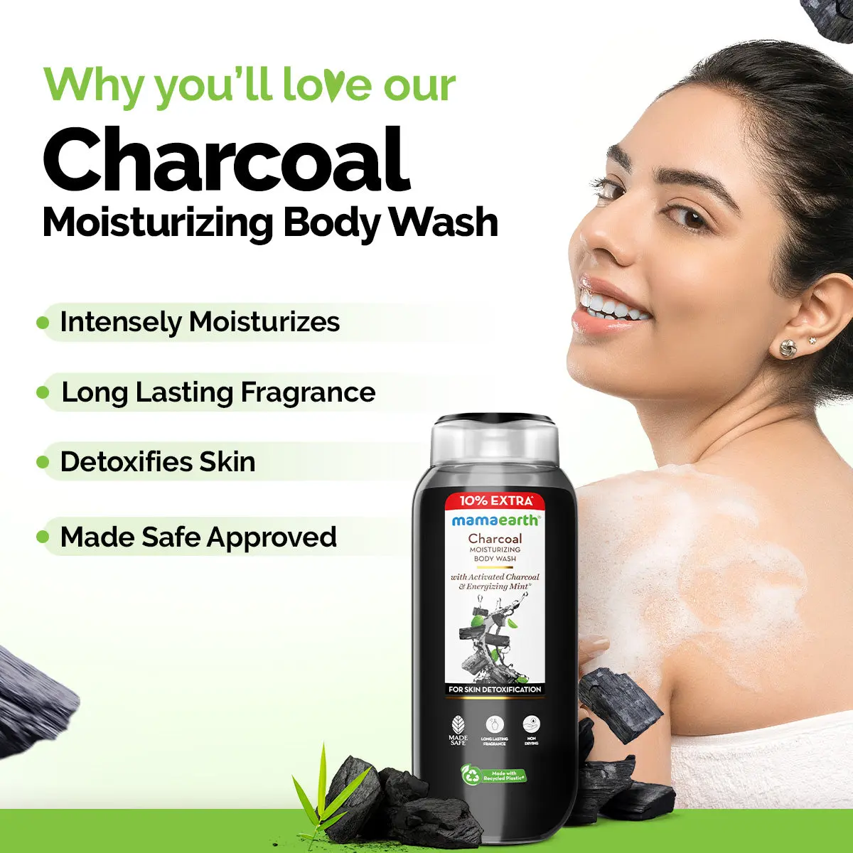 Charcoal Moisturizing Body Wash - Image 4