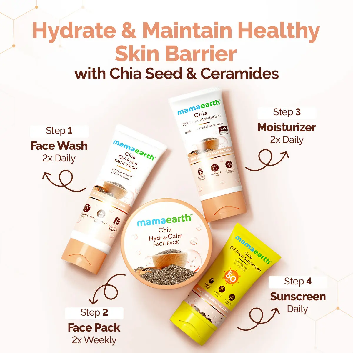 Chia Hydra Calm Face Pack - Image 6