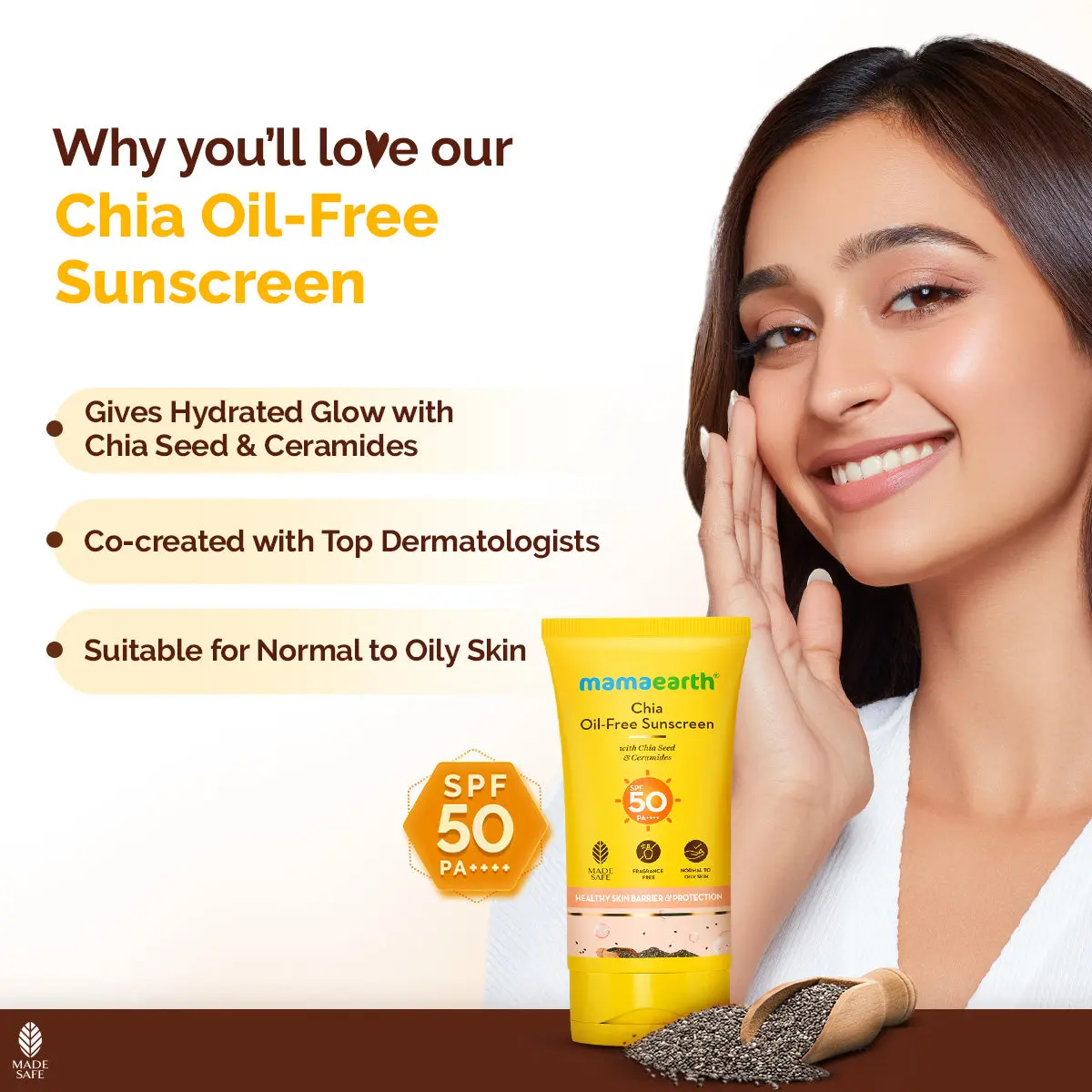 Chia Oil-Free Sunscreen - Image 3