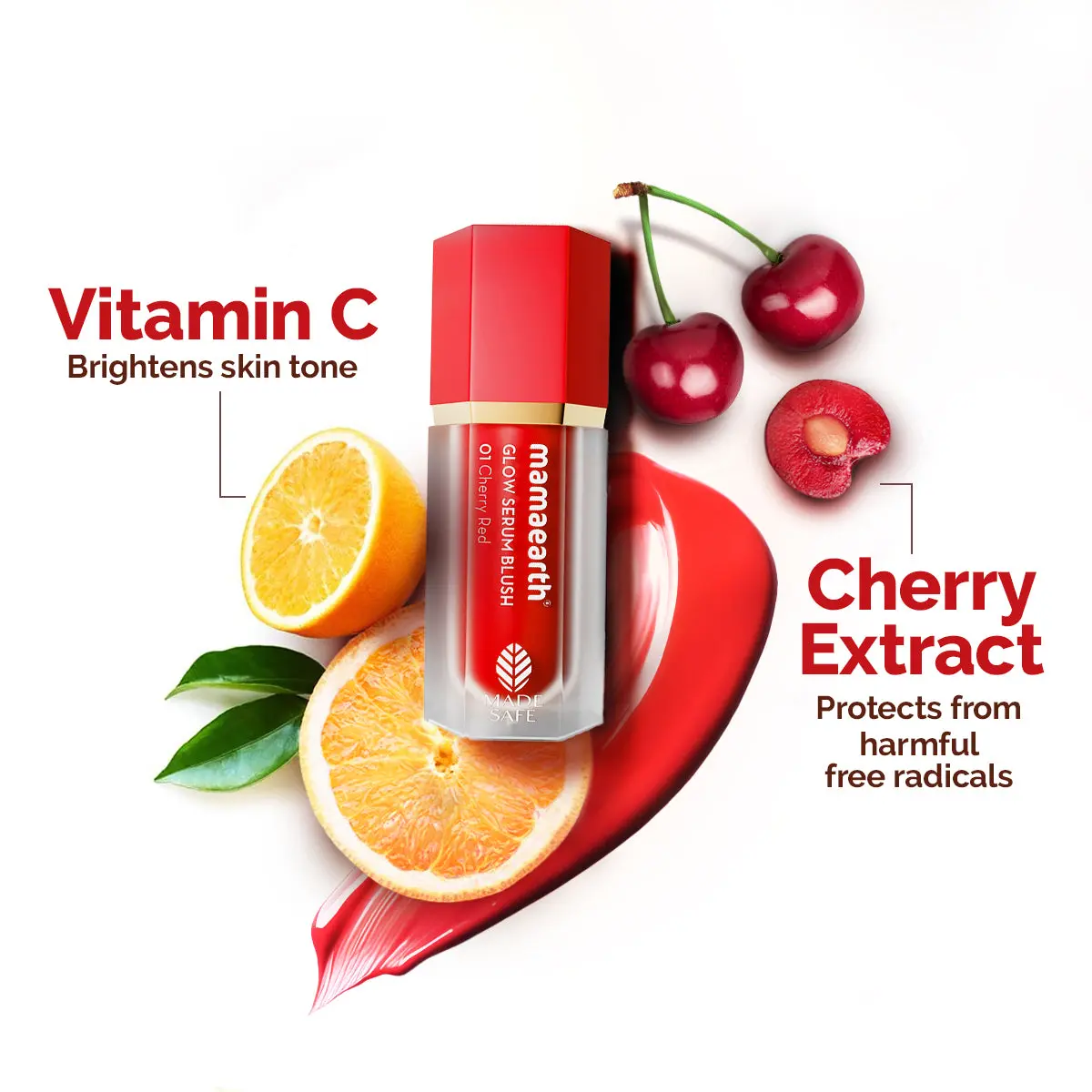 Glow Serum Blush 01 Cherry Red - Image 4