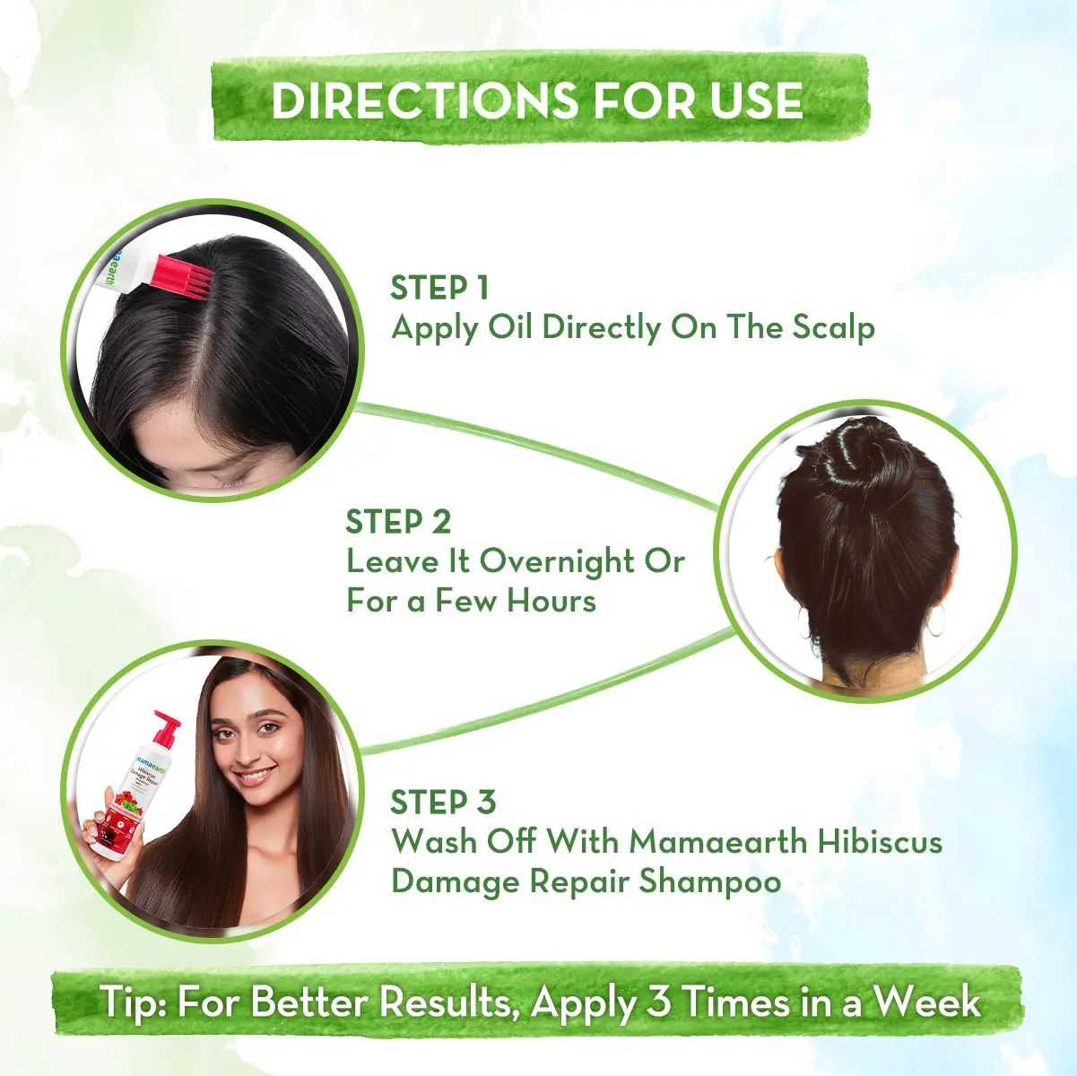 Hibiscus Damage Repair Hair Oil - Image 4