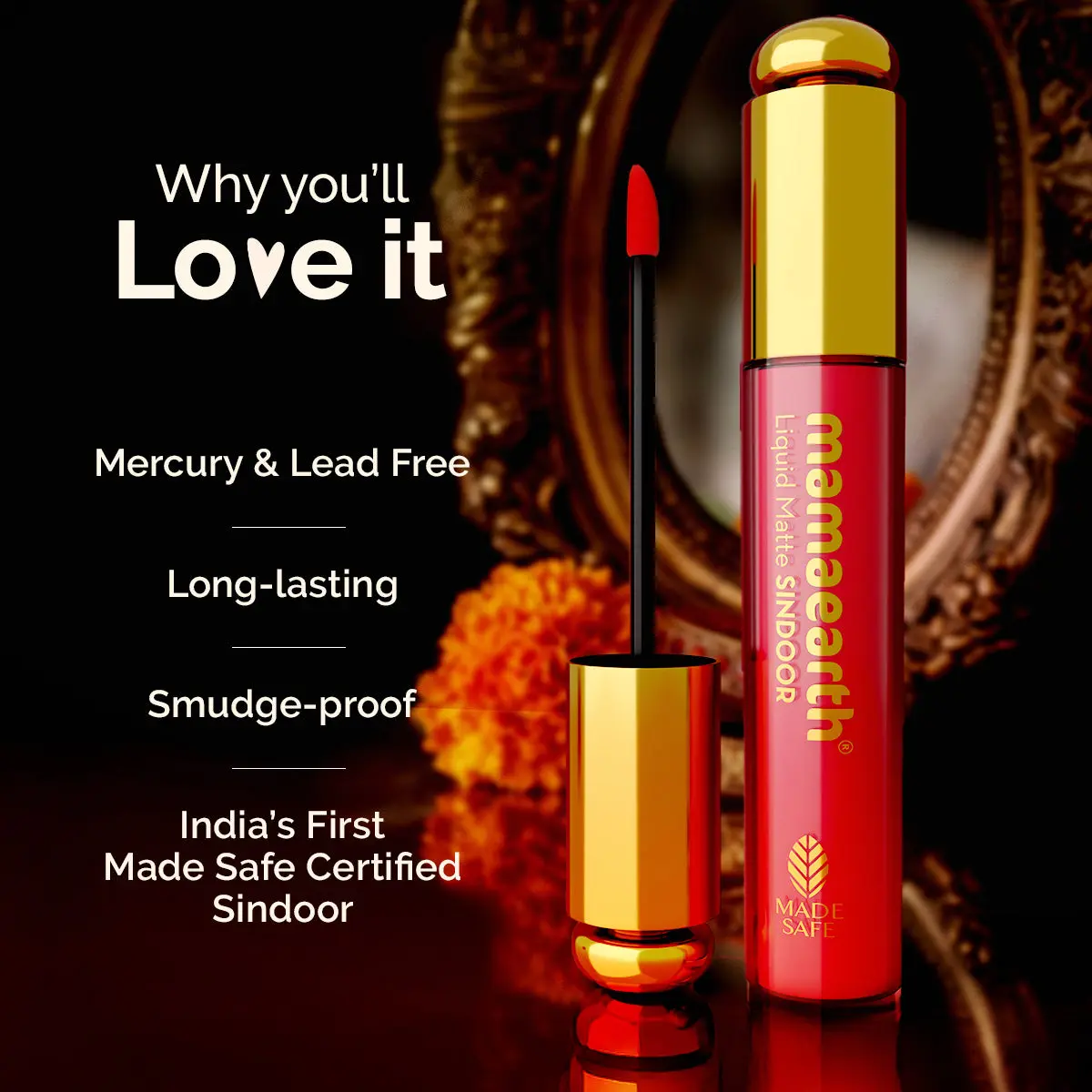 Liquid Matte Sindoor 01 Red - Image 3