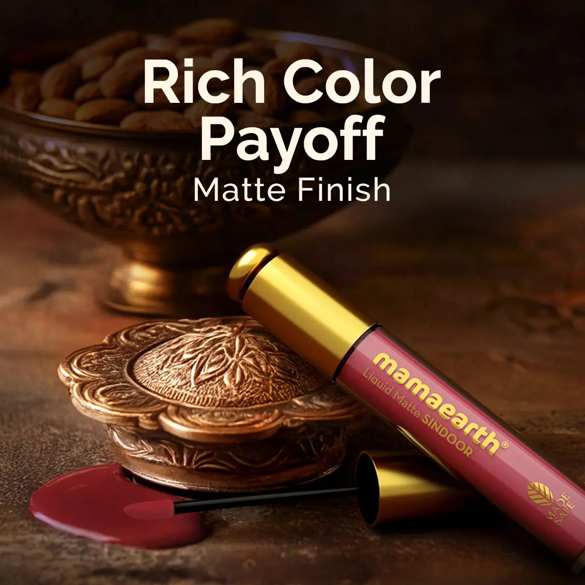 Liquid Matte Sindoor 02 Maroon - Image 5