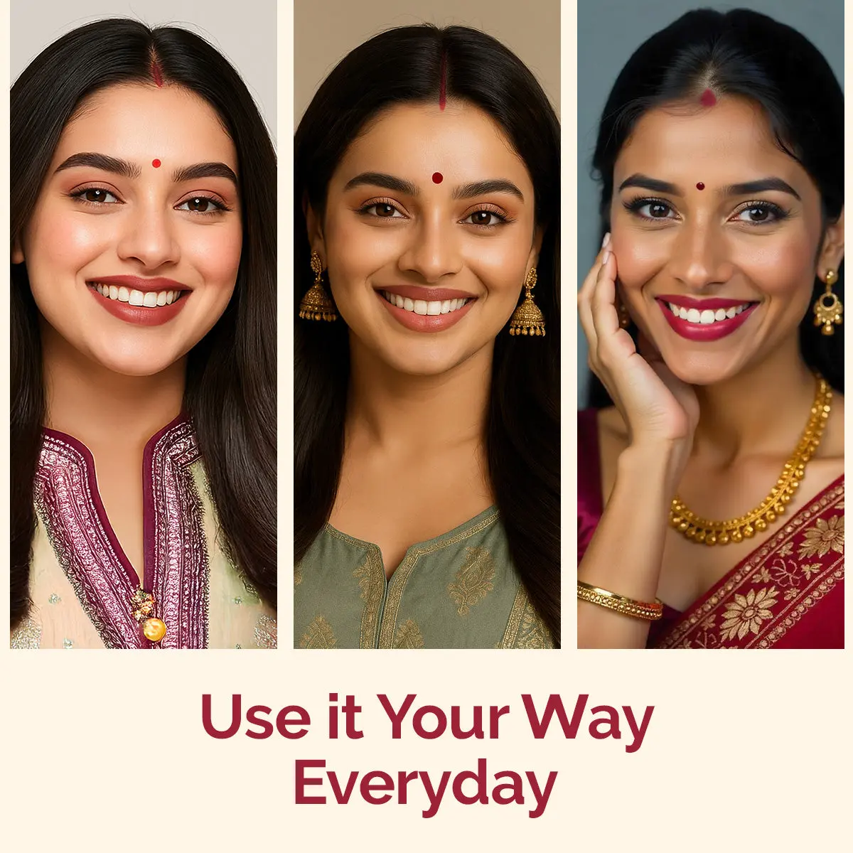 Liquid Matte Sindoor 02 Maroon - Image 6