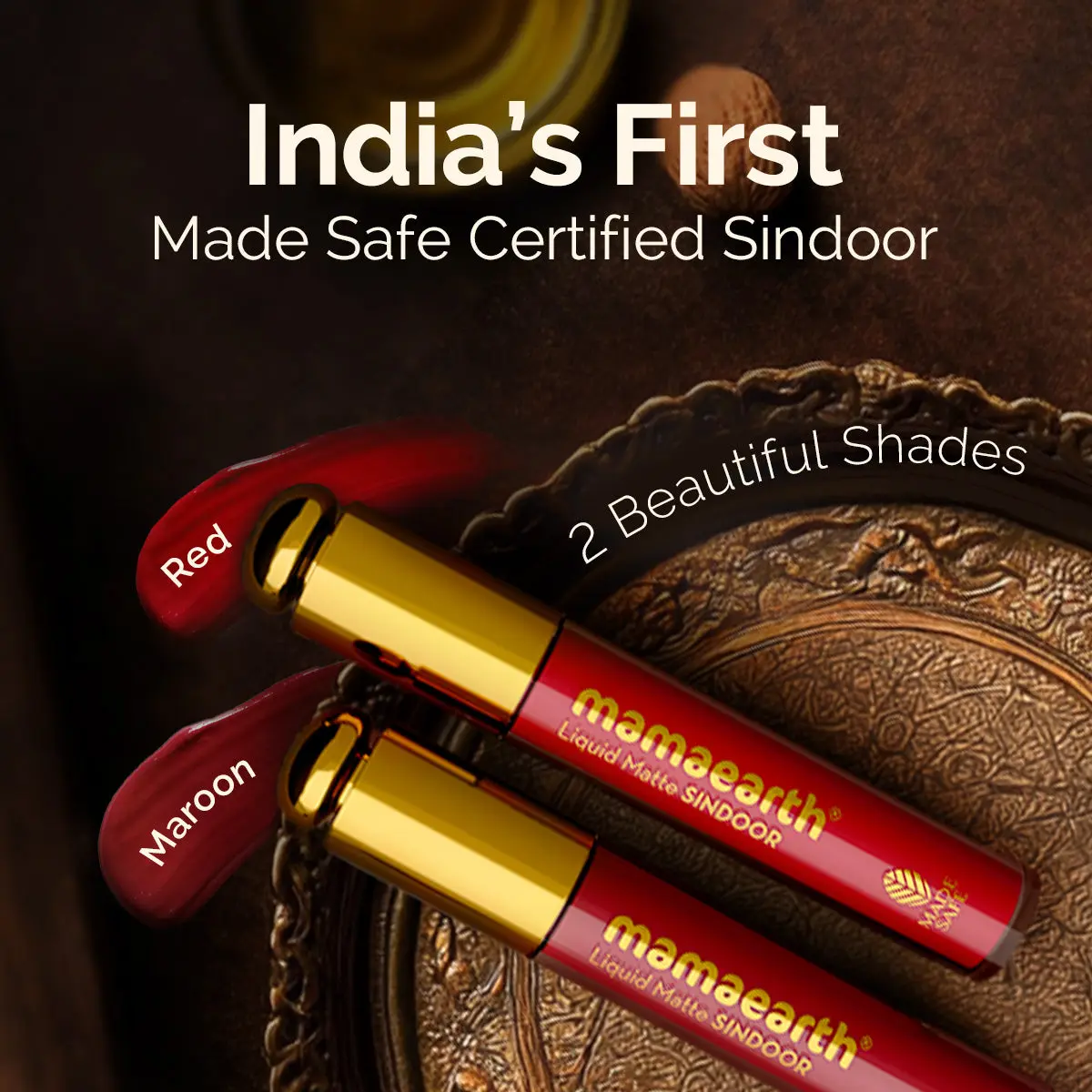 Liquid Matte Sindoor 02 Maroon - Image 7