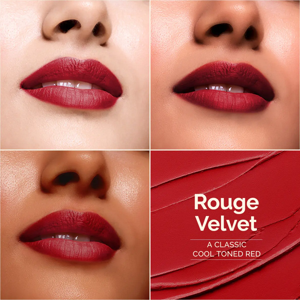 Luxe Matte Long Stay Lipstick 01 Rouge Velvet - Image 7