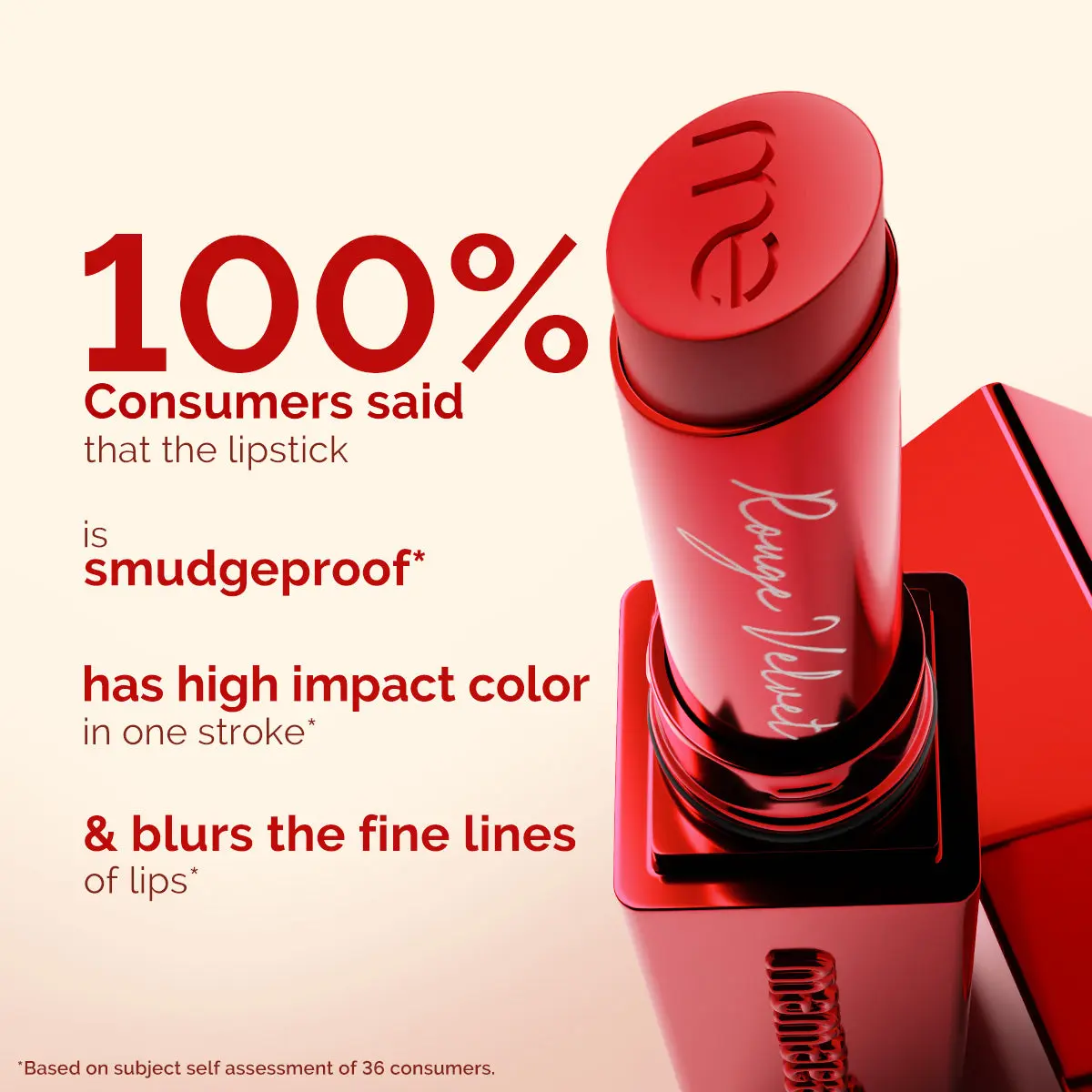 Luxe Matte Long Stay Lipstick 01 Rouge Velvet - Image 8