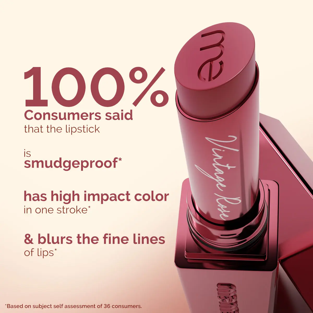 Luxe Matte Long Stay Lipstick 02 Vintage Rose - Image 8