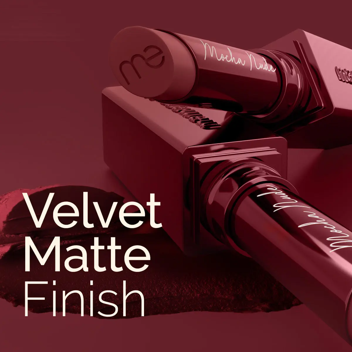 Luxe Matte Long Stay Lipstick 06 Mocha Nude - Image 5
