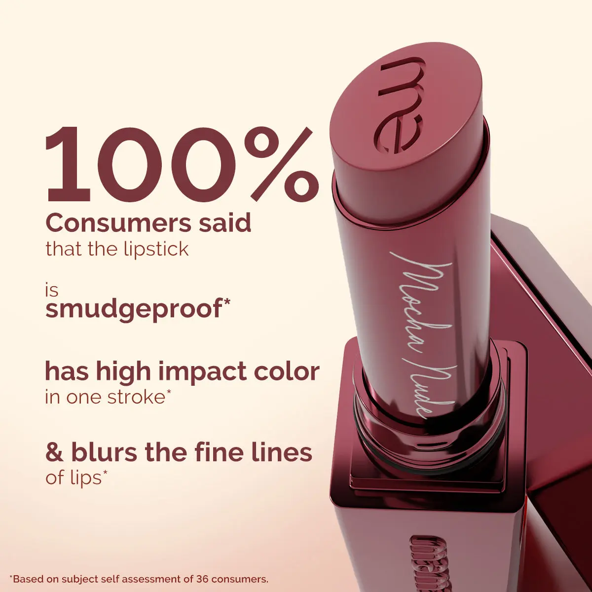 Luxe Matte Long Stay Lipstick 06 Mocha Nude - Image 8