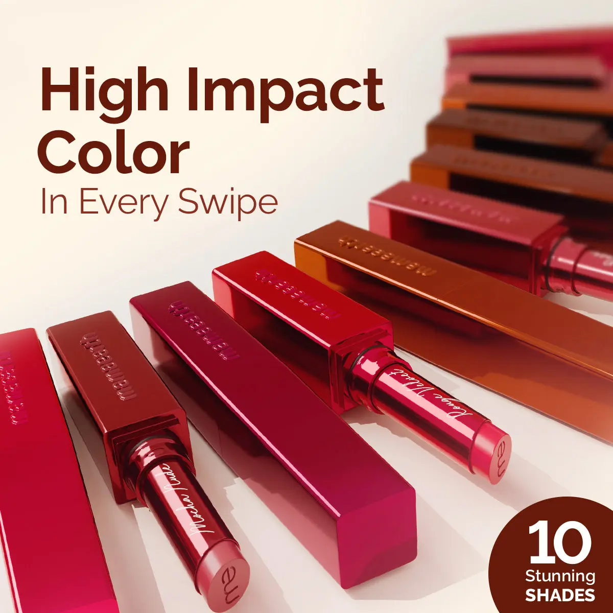 Luxe Matte Long Stay Lipstick 07 Warm Taupe - Image 6