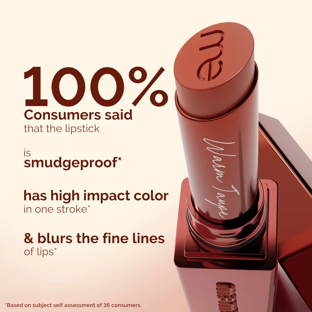 Luxe Matte Long Stay Lipstick 07 Warm Taupe - Image 8