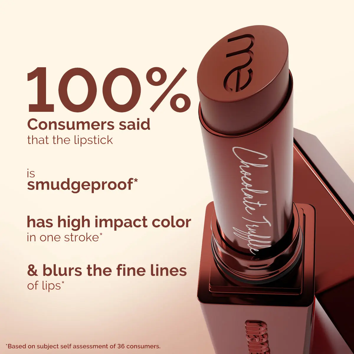 Luxe Matte Long Stay Lipstick 09 Chocolate Truffle - Image 8