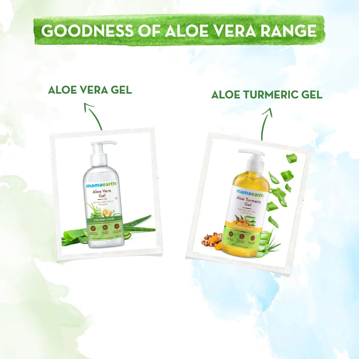Mamaearth Aloe Vera Gel with Pure Aloe Vera & Vitamin E for Skin and Hair - Image 6