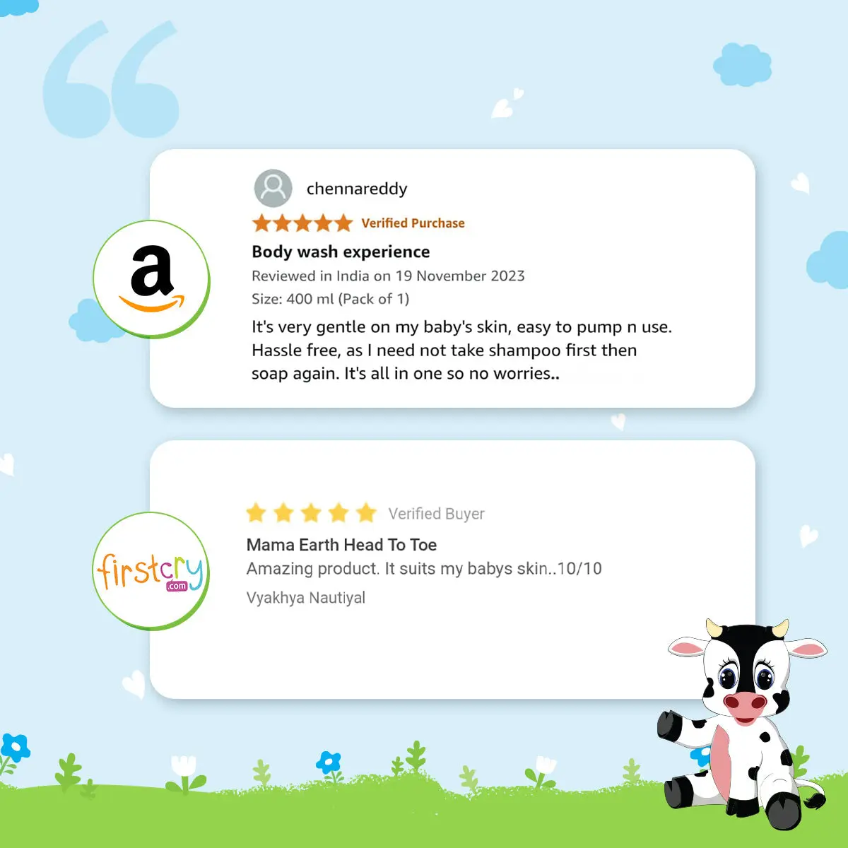 Mamaearth Baby MilkySoft Head To Toe Wash - Image 10