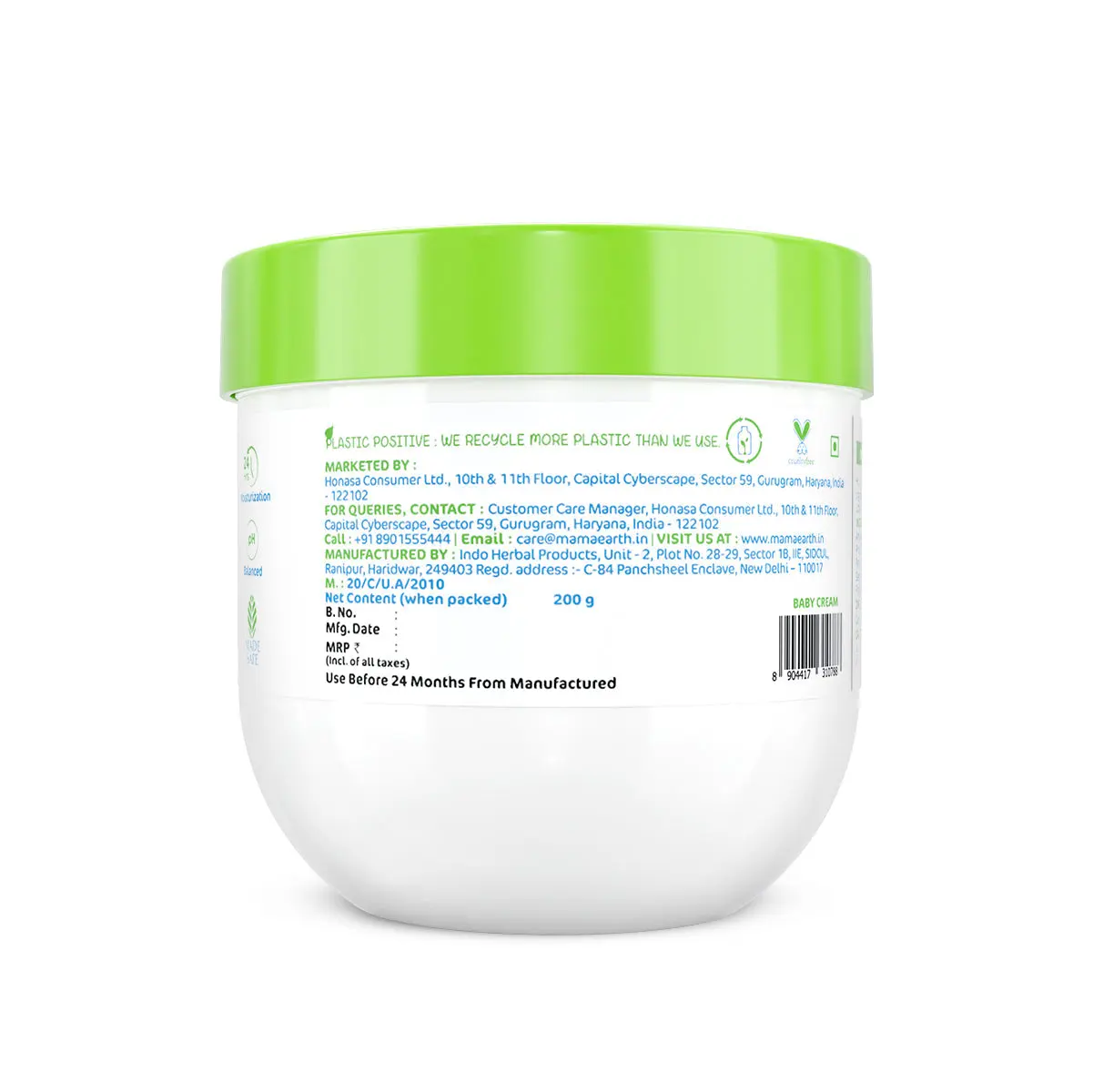 Mamaearth Baby Rich Moisturizing Cream 200 gm - Image 9