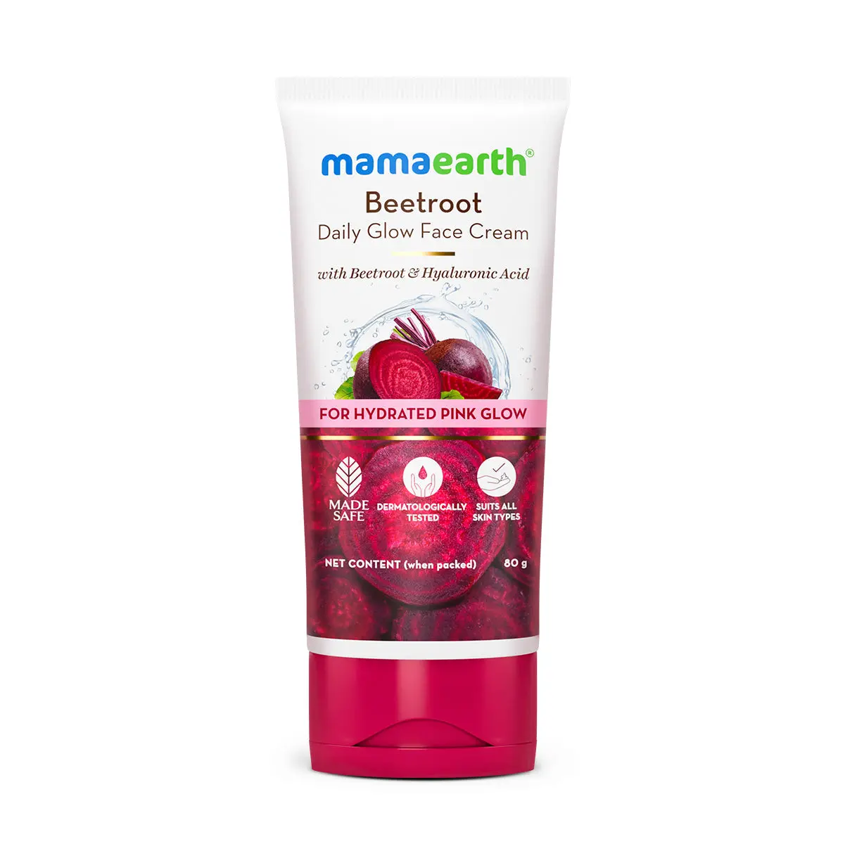 Mamaearth Beetroot Daily Glow face Cream 80 gm - Image 6