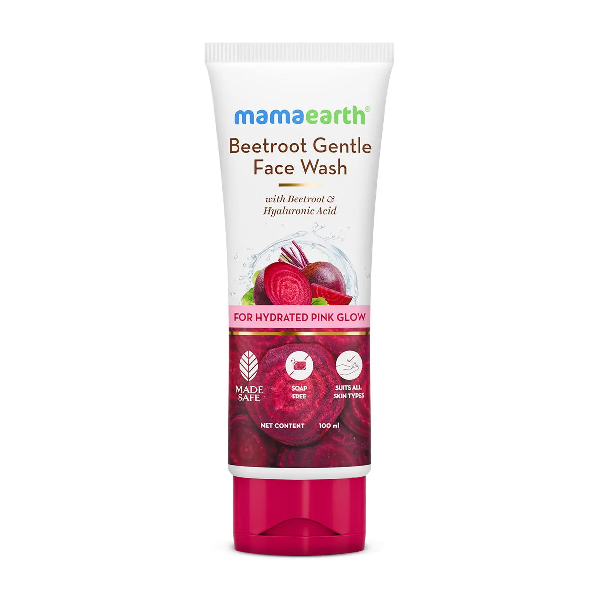 Mamaearth Beetroot Gentle Face Wash 100 ml - Image 5