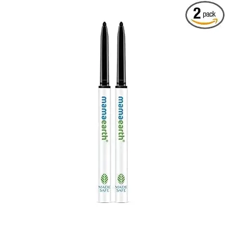 Mamaearth Blocked Charcoal Black Long Stay Kajal - Image 10