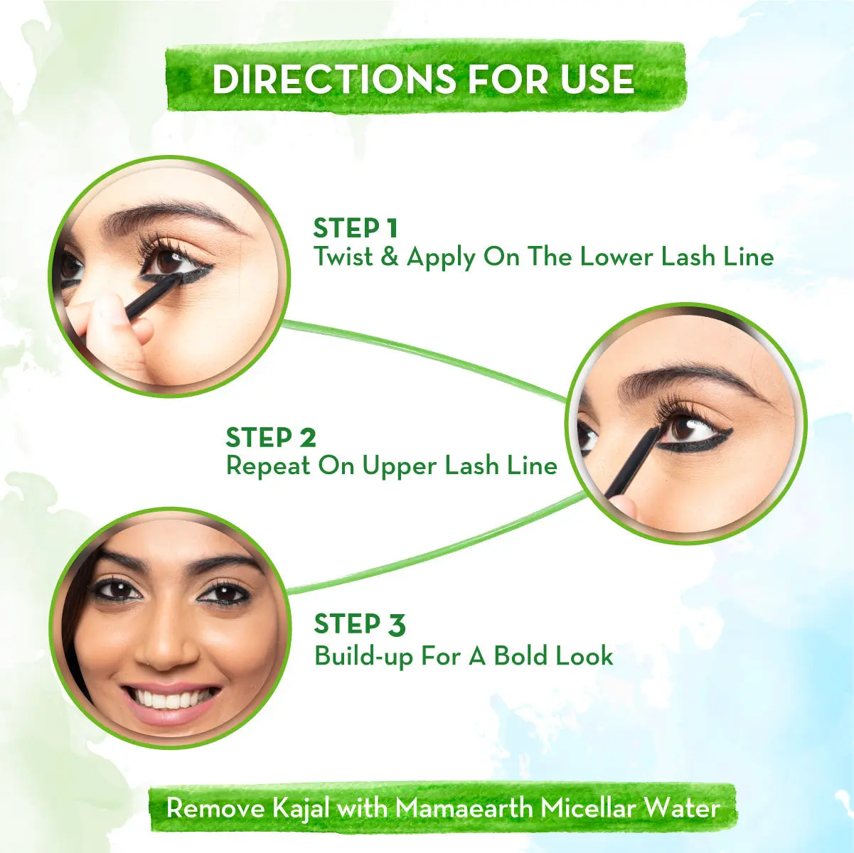 Mamaearth Blocked Charcoal Black Long Stay Kajal - Image 5