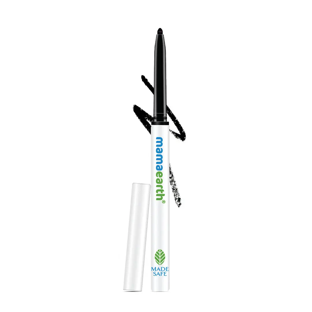 Mamaearth Blocked Charcoal Black Long Stay Kajal - Image 8