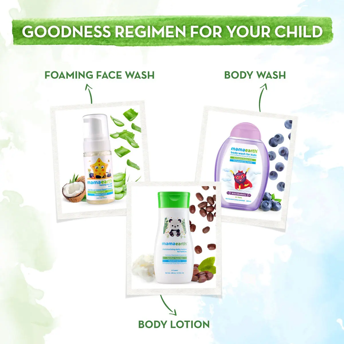 Mamaearth Brave Blueberry Body Wash For Kids 300 ml - Image 5