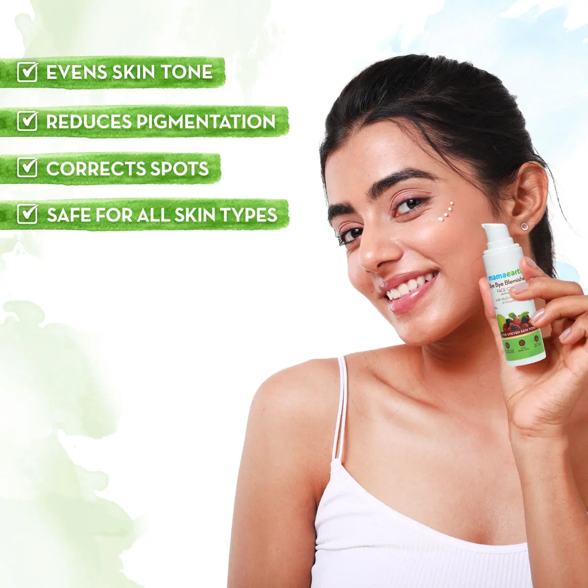 Mamaearth Bye Bye Blemishes Face Cream for Reducing Pigmentation & Blemishes with Mulberry Extract & Vitamin C 30 ml - Image 5