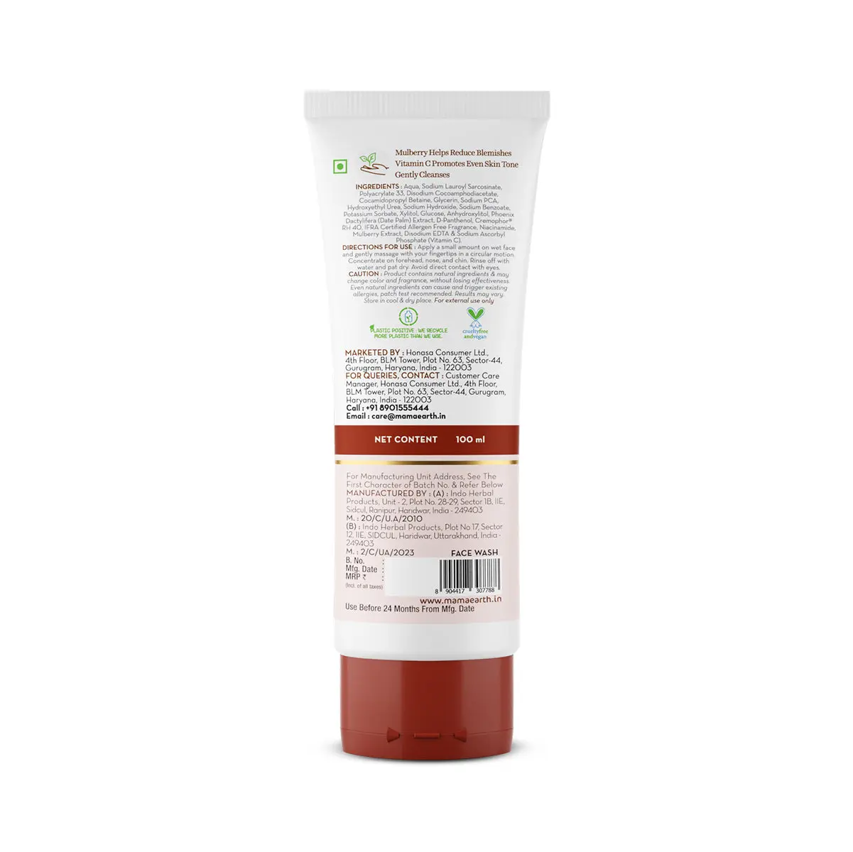 Mamaearth Bye Bye Blemishes Face Wash 100 ml - Image 7