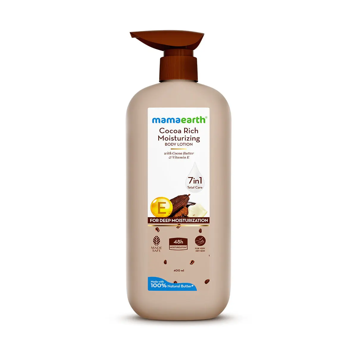 Mamaearth Cocoa Rich Moisturizing Body Lotion 400 ml - Image 7
