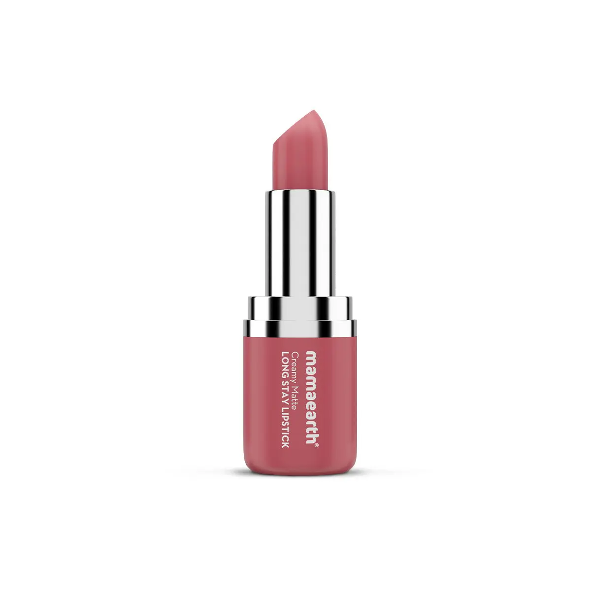 Mamaearth Creamy Matte Long Stay Lipstick - 02 Rose Nude - Image 6