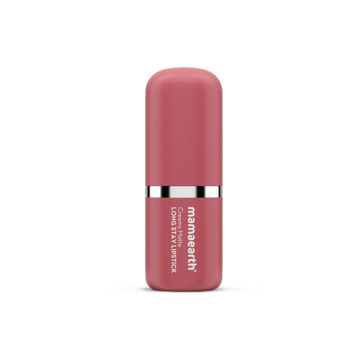 Mamaearth Creamy Matte Long Stay Lipstick - 02 Rose Nude - Image 9