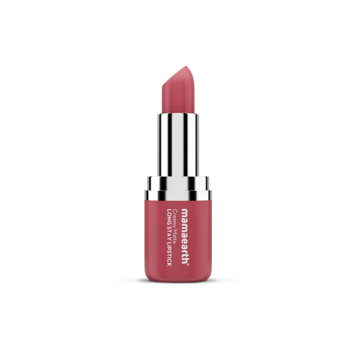 Mamaearth Creamy Matte Long Stay Lipstick - 03 Pink Rose - Image 9