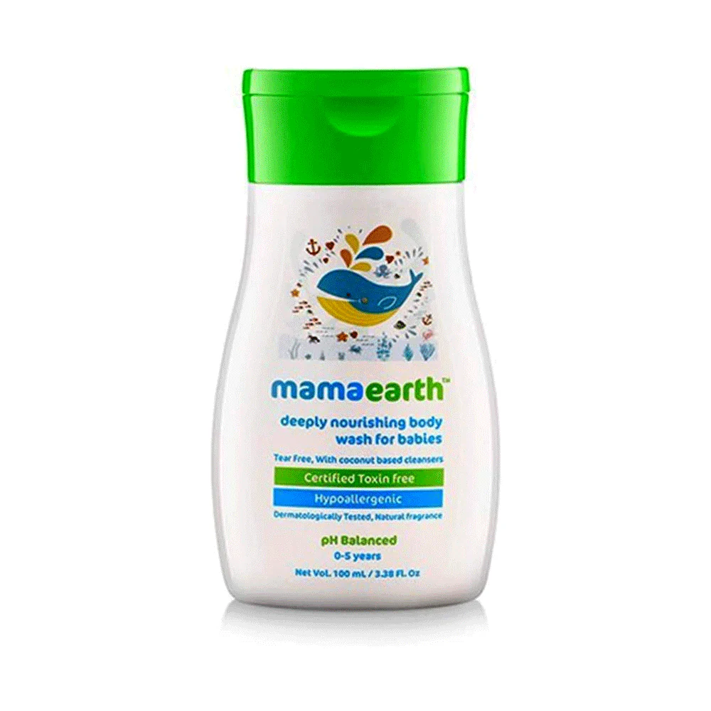 Mamaearth Deeply Nourishing Body Wash For Babies - Image 10