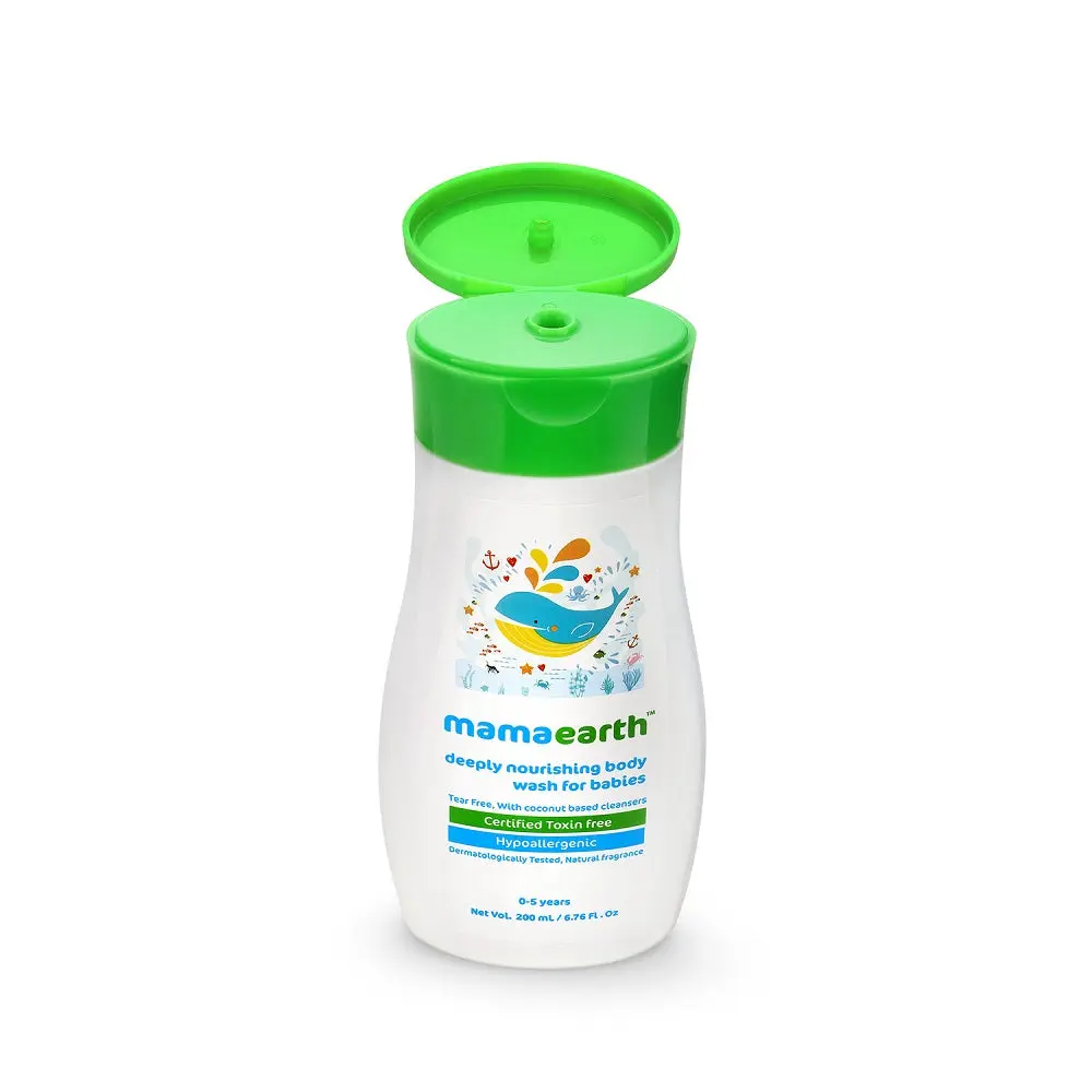 Mamaearth Deeply Nourishing Body Wash For Babies - Image 3