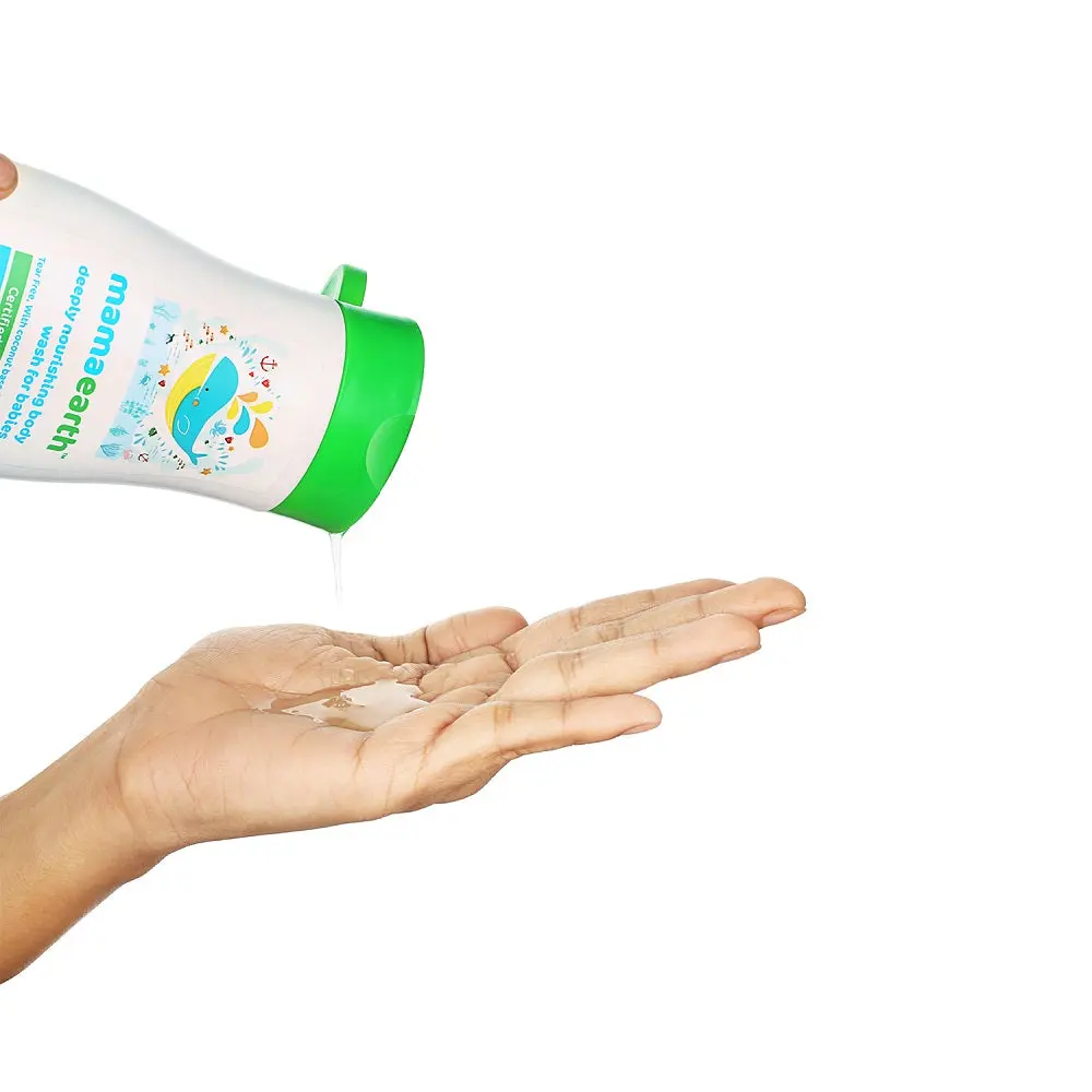 Mamaearth Deeply Nourishing Body Wash For Babies - Image 4