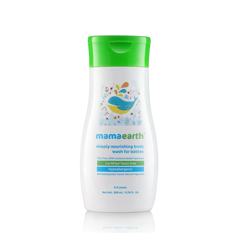 Mamaearth Deeply Nourishing Body Wash For Babies - Image 5