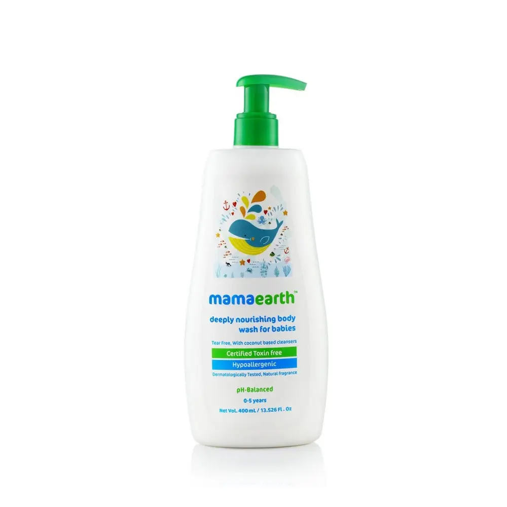 Mamaearth Deeply Nourishing Body Wash For Babies - Image 9