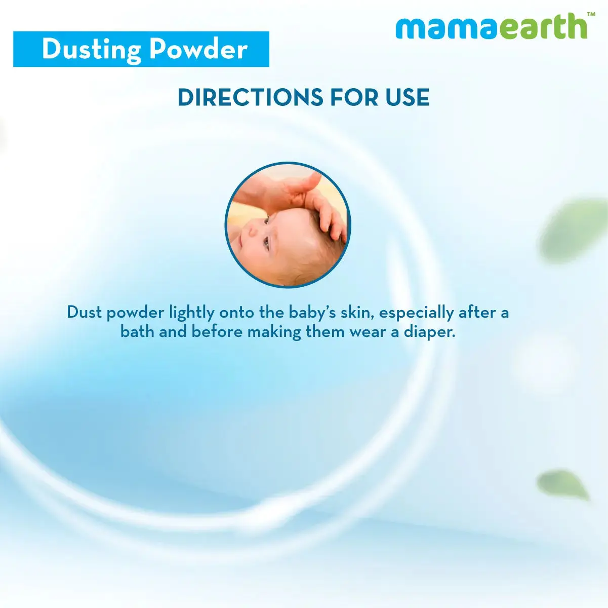 Mamaearth Dusting Powder with Organic Oatmeal & Arrowroot Powder for Babies 300 gm - Image 7