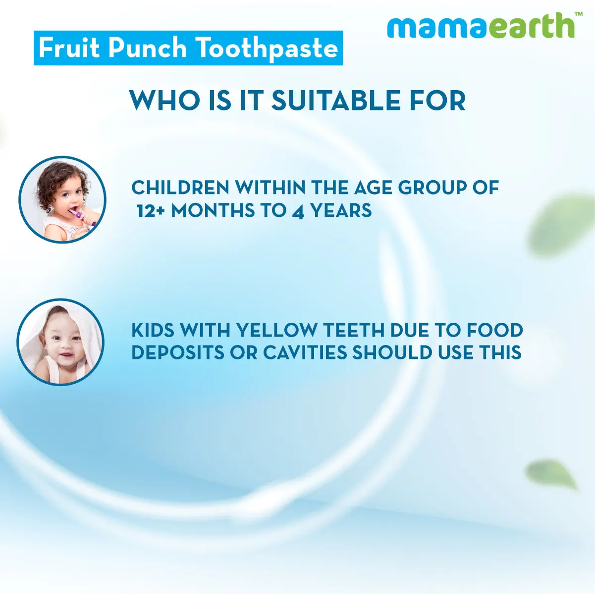 Mamaearth Fruit Punch Toothpaste For Kids 50 gm - Image 6