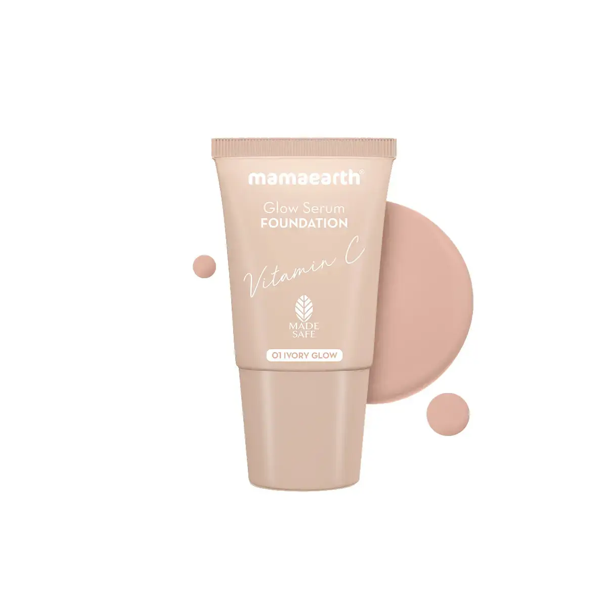 Mamaearth Glow Serum Foundation-01 Ivory Glow - Image 13