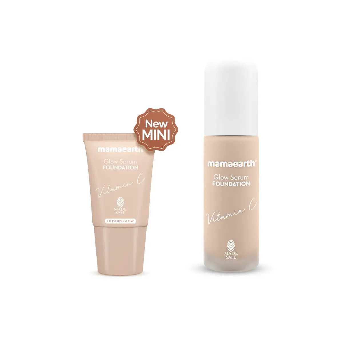 Mamaearth Glow Serum Foundation-01 Ivory Glow - Image 21