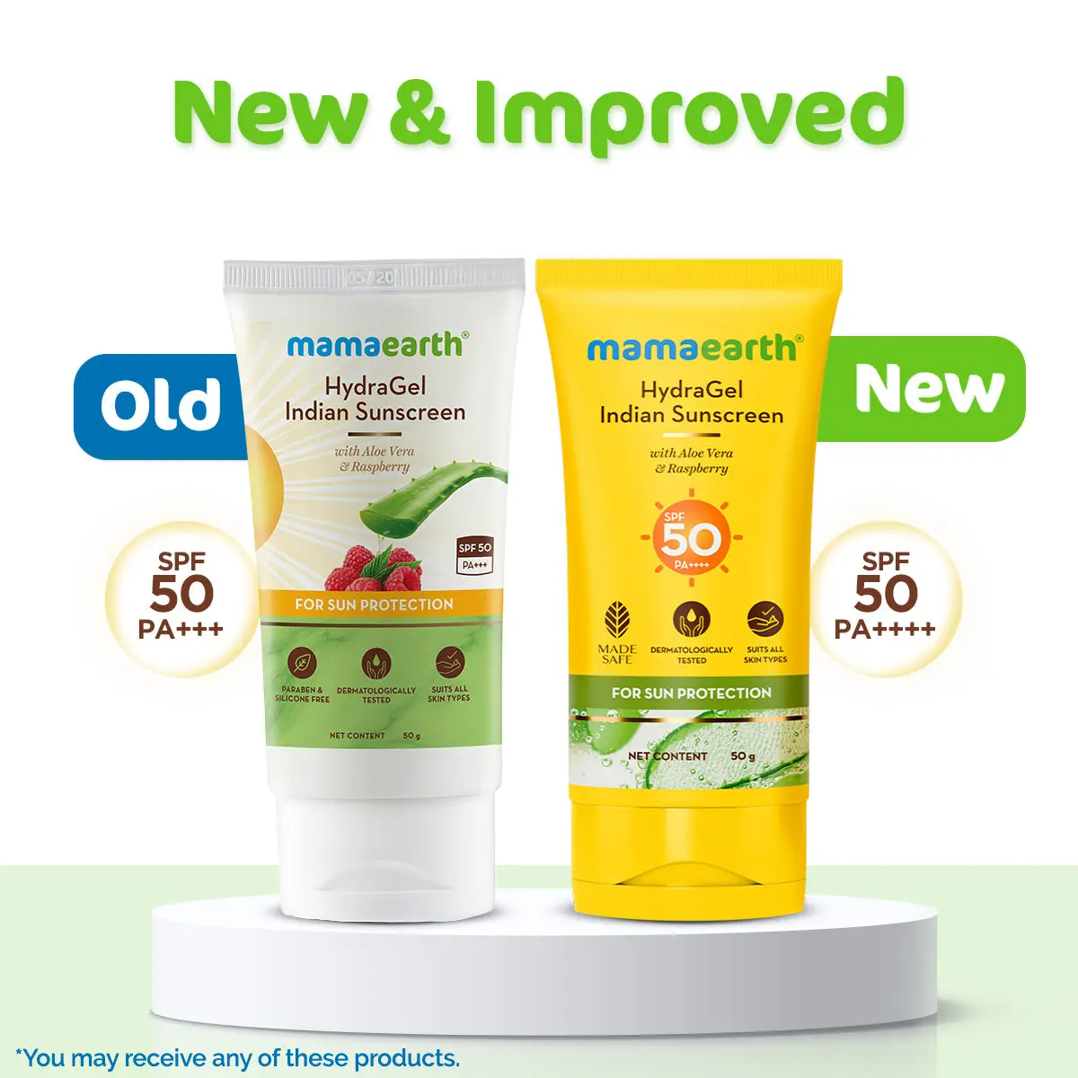 Mamaearth HydraGel Indian Sunscreen with Aloe Vera & Raspberry for Sun Protection 50 gm - Image 5