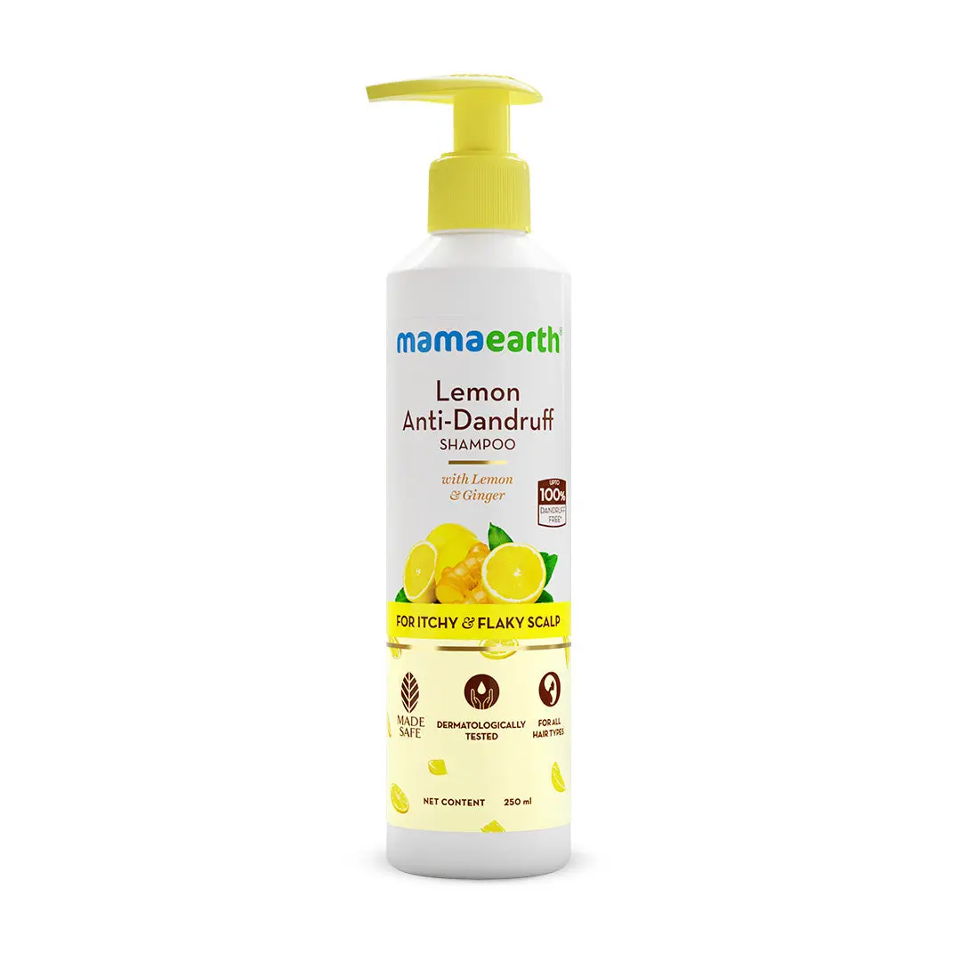 Mamaearth Lemon Anti-Dandruff Shampoo - Image 7